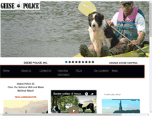 Tablet Screenshot of geesepoliceinc.com